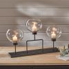 Glass Bowl Votive Centerpiece