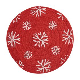 Snowflake Round Trivet