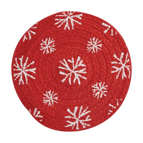 Snowflake Round Trivet