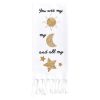 Sun Moon Stars Decorative Dishtowel