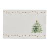 Rustic Christmas Placemat- Stars