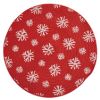 Snowflake Round Placemat