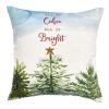 Rustic Christmas 16"  Pillow Set Polyester Insert