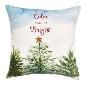 Rustic Christmas 16"  Pillow Set Polyester Insert