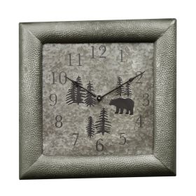 Wild Woods Bear Clock