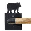 Wild Woods Bear Towel Bar 24"
