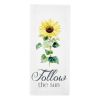 Follow The Sun Dishtowel