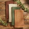 Solid Waffle Dishtowel - Espresso