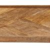 Herringbone Footed Serving Board Large