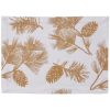 Patricia Heaton Home Gold Pinecone Placemat