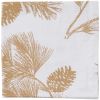 Patricia Heaton Home Gold Pinecone Napkin