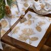 Patricia Heaton Home Gold Pinecone Placemat