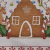 Gingerbread Table Runner 54"L