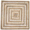 Rattan Square Charger - Whitewashed