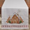 Gingerbread Table Runner 54"L
