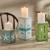 Lake House Pillar Holders Set Of 3
