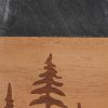 Tree Tops Marble-Wood Cutting Board & Spreader