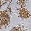 Patricia Heaton Home Gold Pinecone Table Runner  36"L