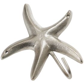 Silver Starfish Single Hook
