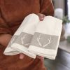 Eva & Co Signature Antler Napkins - Set Of 4