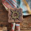 Sun Medallion Napkin Ring