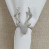 Eva & Co Silver Deer Napkin Ring