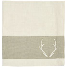 Eva & Co Signature Antler Napkins - Set Of 4