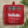 Believe Pocket Potholder Set