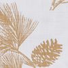 Patricia Heaton Home Gold Pinecone Napkin