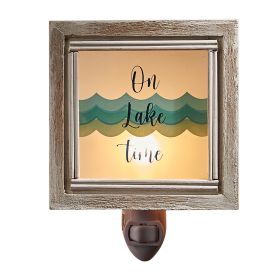 On Lake Time Night Light