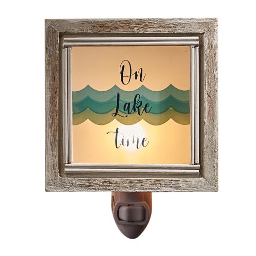 On Lake Time Night Light