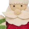 Santa Felt Ornament