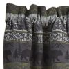 Green Mountain Bear Valance 14"L