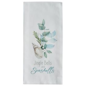 Jingle Bells And Seashells Dishtowel