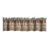 Ranch Jacquard Valance 14"L