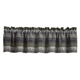 Green Mountain Bear Valance 14"L