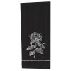 Hydrangea Embroidered Dishtowel