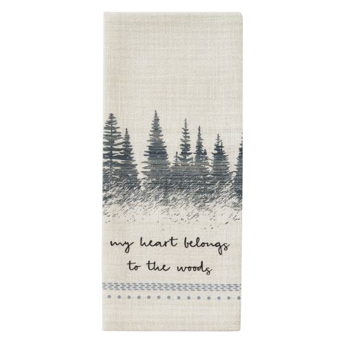 Into The Woods Decorative Dishtowel
