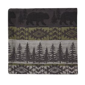 Green Mountain Bear Napkin
