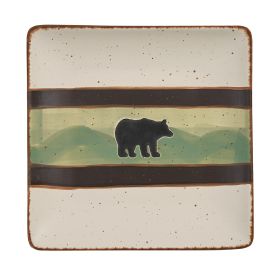 Skyline Bear Salad Plate