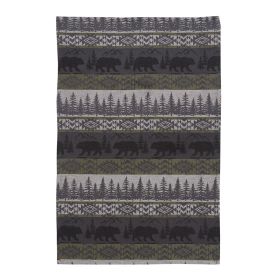Green Mountain Bear Dishtowel
