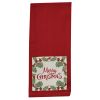 Williamsburg Merry Christmas Dishtowel
