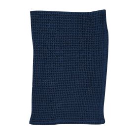 Solid Waffle Dishtowel - Indigo