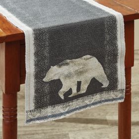 Into The Woods Bear Table Runner  54"L
