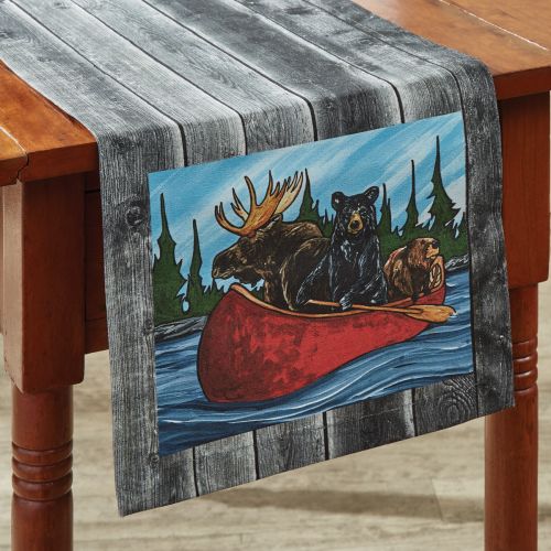 Summer Vacation Table Runner  54"L