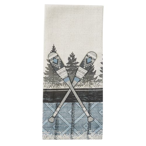 Into The Woods Printed Paddles Dishtowel