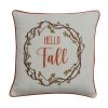 Bittersweet Embroidered Pillow 20" Feather Down Insert