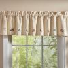Fly Fishing Lined Embroidered Valance 14" L