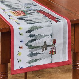Holiday Roadtrip Table Runner 36" L