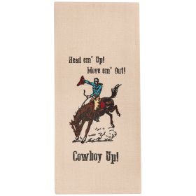 Triple "R" Decorative Dishtowel